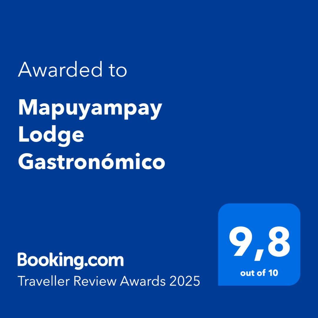 Mapuyampay Lodge Gastronomico Santa Cruz Exterior photo